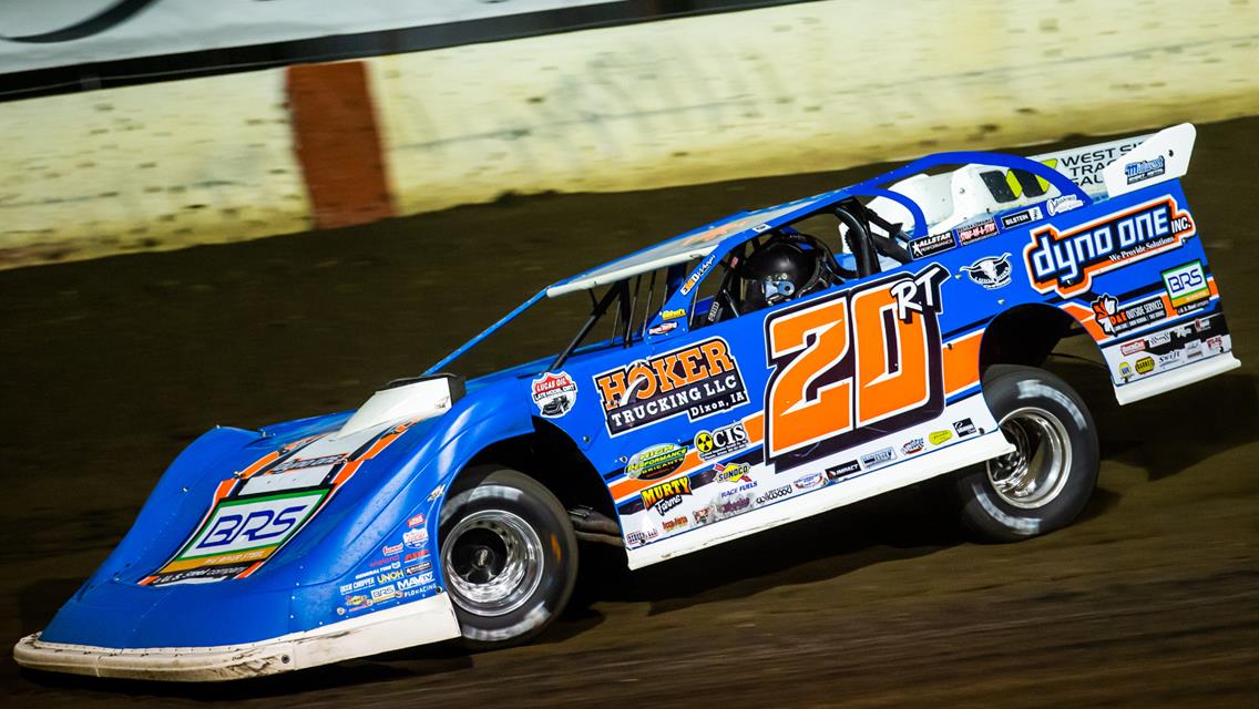 300 Raceway (Farley, IA) – Lucas Oil Late Model Dirt Series – You Call We Haul 50 – May 19th, 2023. (Heath Lawson photo)