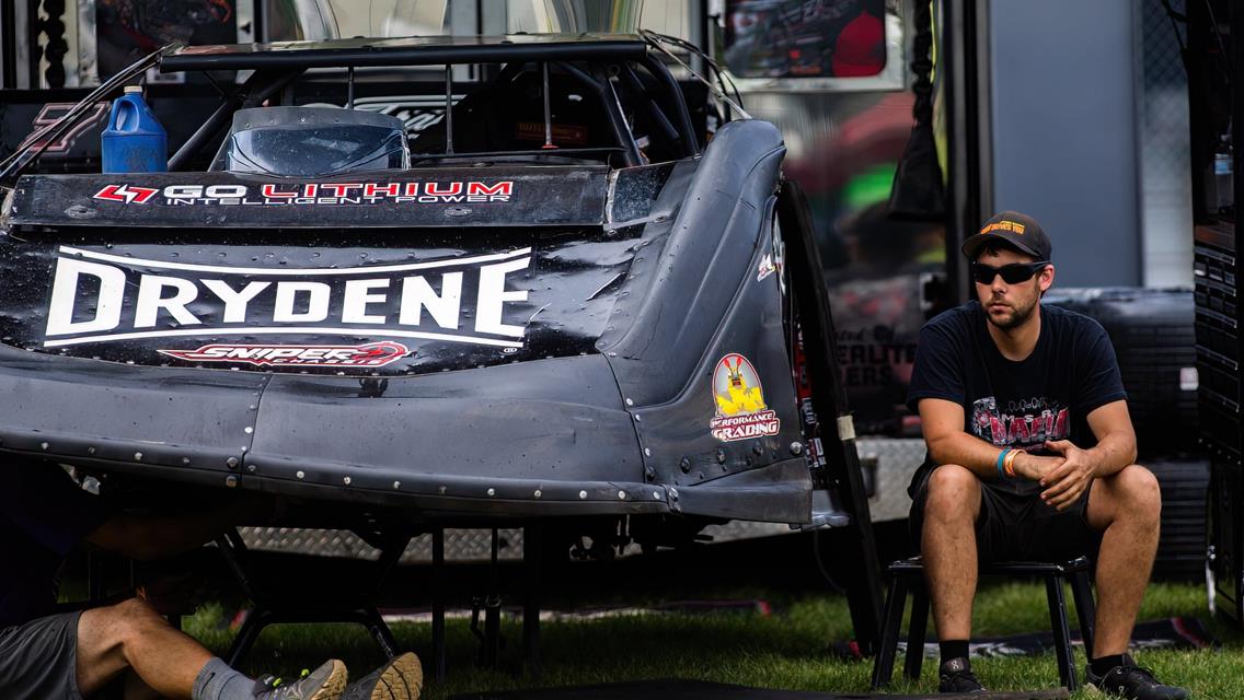 Davenport Speedway (Davenport, IA) – Lucas Oil Late Model Dirt Series (LOLMDS) – July 6th, 2022. (Heath Lawson photo)