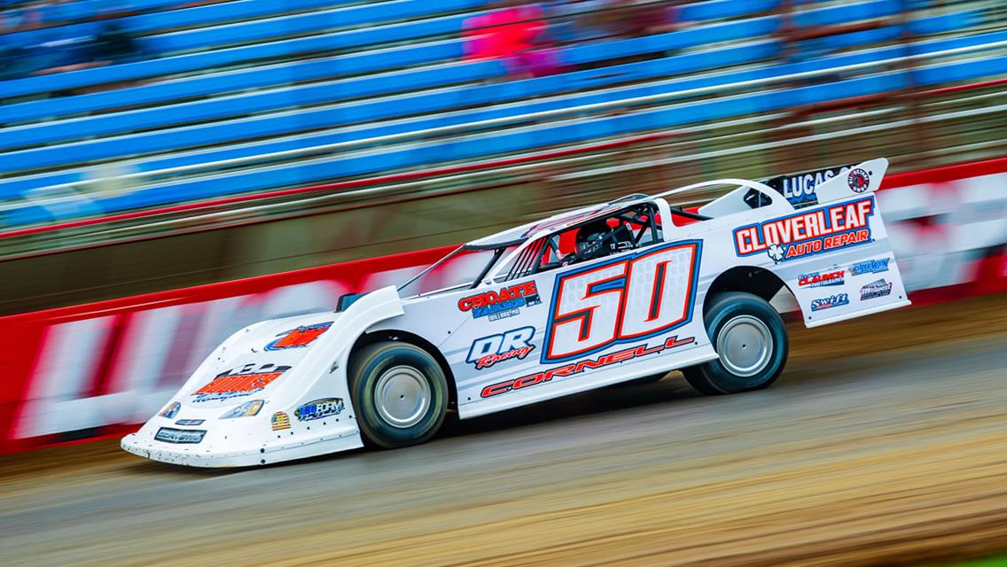 Kaeden Cornell Lands Top 5 Finish at Lucas Oil Speedway