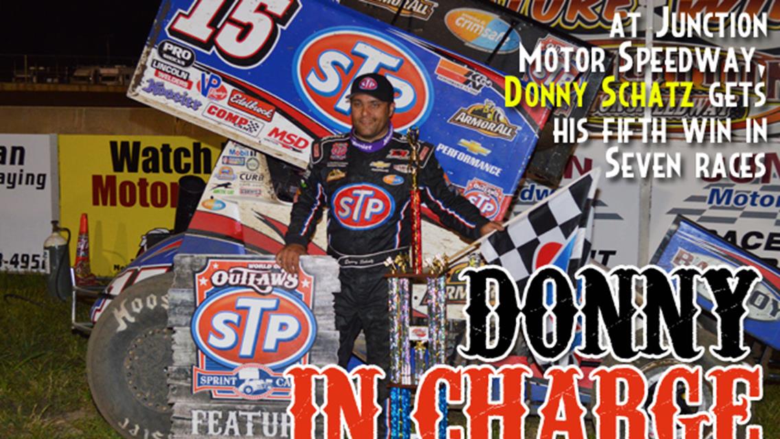 Donny Schatz Holds off Paul McMahan to Win 14th of the Season