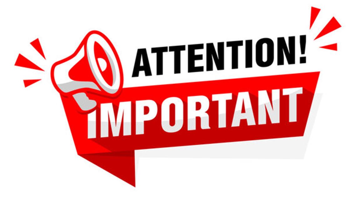ATTENTION ALL DRIVERS headed to Texas Showdown!