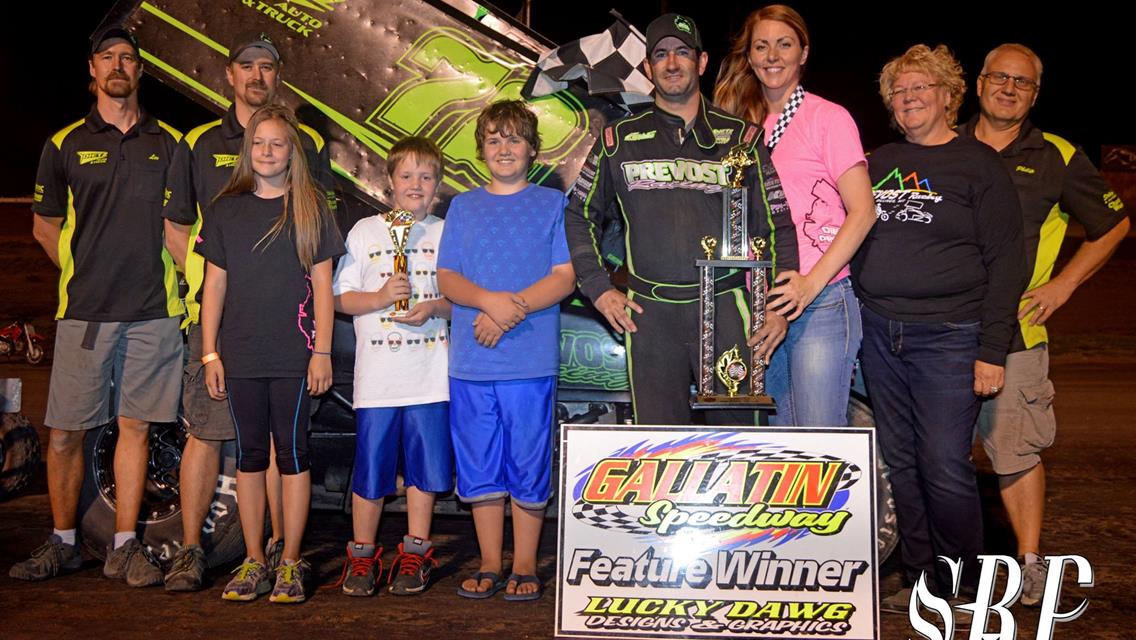 Phil Dietz Tops ASCS Frontier at the Gallatin Speedway
