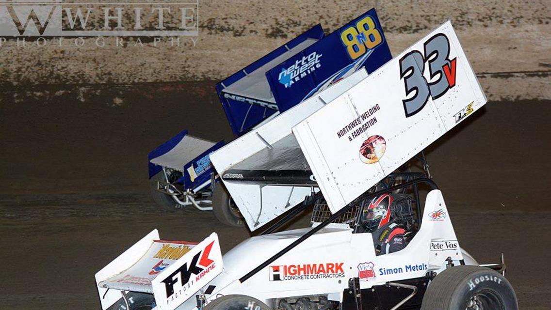 Van Dam Escapes 22nd annual Trophy Cup with Race Car in One Piece
