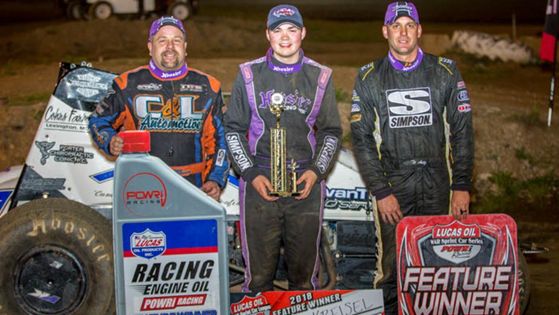 KREISEL GOES BACK TO BACK WITH WAR SPRINTS