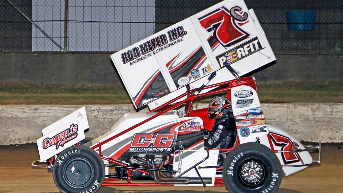 Gressman Nearly Perfect in Hartford Motor Speedway Win Friday