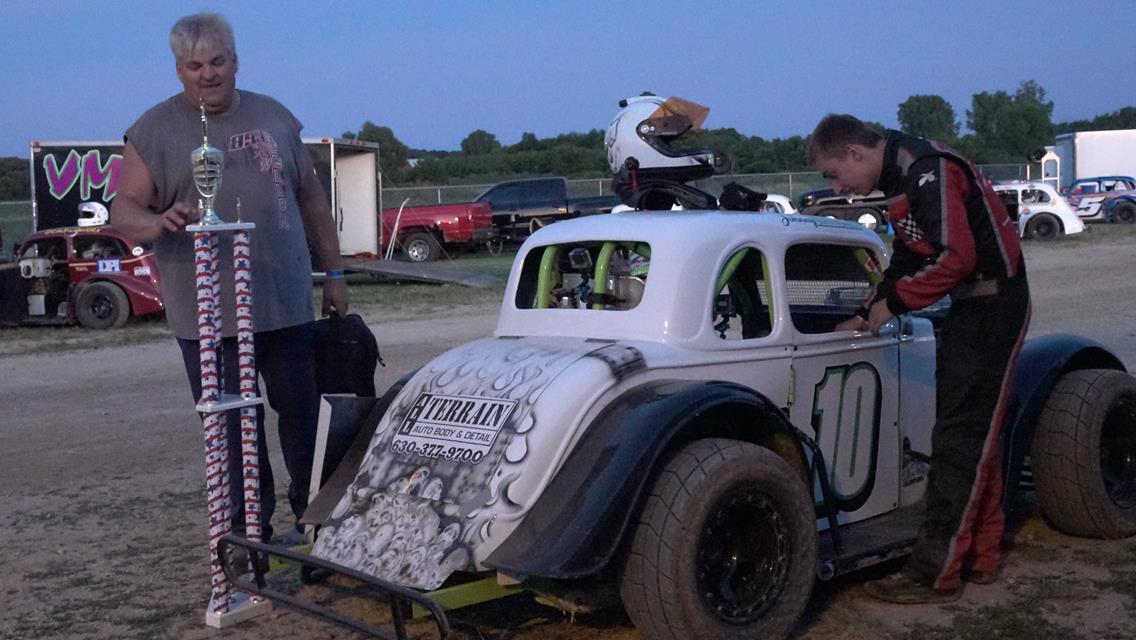 Johnny Kringas Wins - The Kim Parsons Memorial - at Beaver Dam Raceway