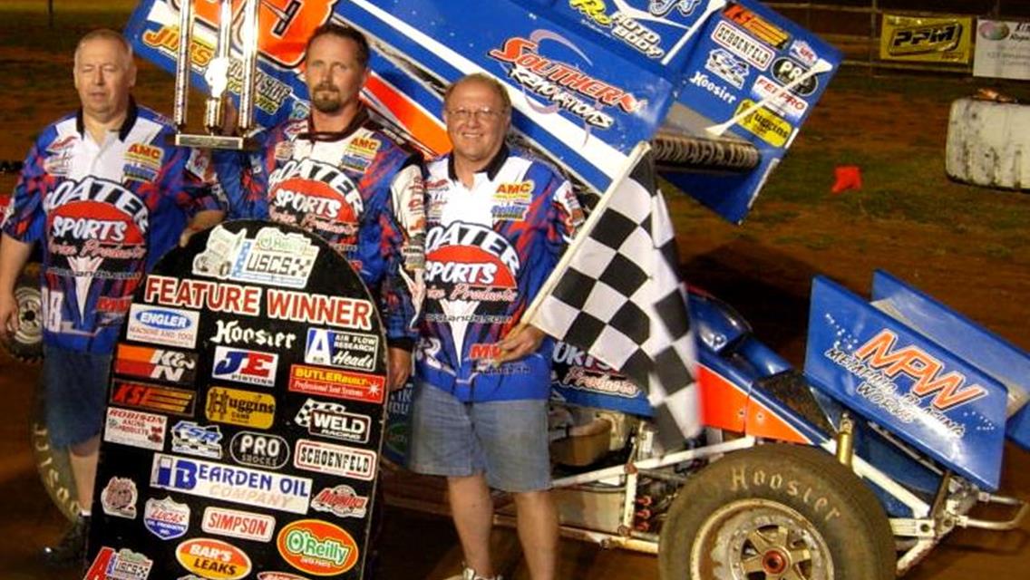 Crawley makes it two-in-a-row in O&#39;Reilly USCS Mid South at North Alabama Speedway