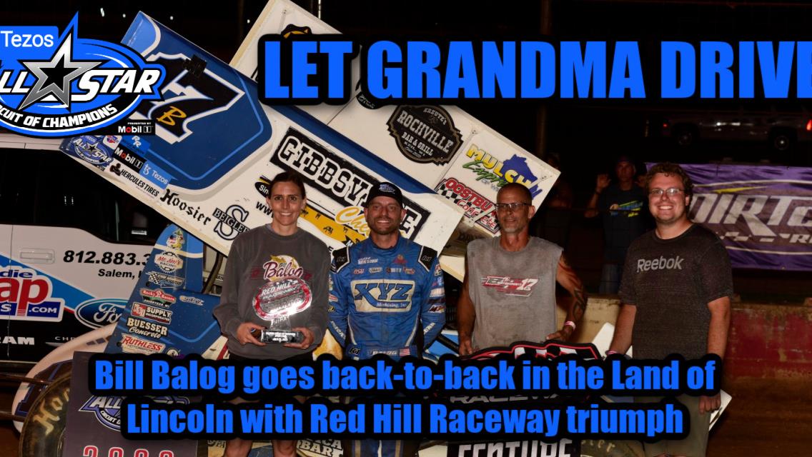 Bill Balog goes back-to-back in the Land of Lincoln with Red Hill Raceway triumph