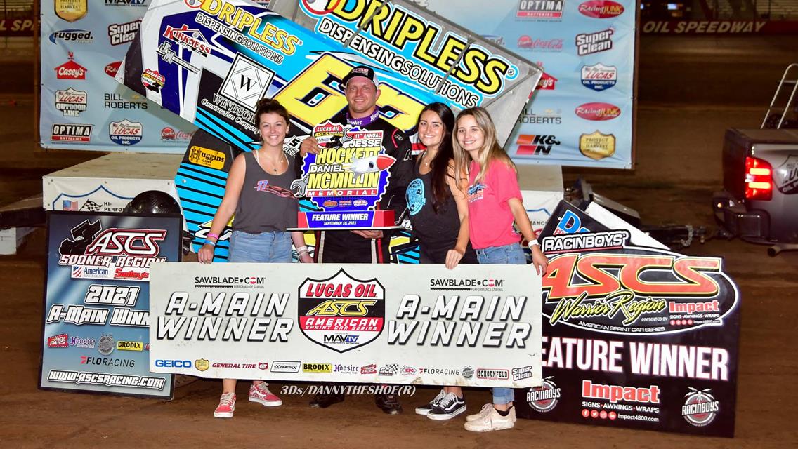 JJ Hickle Wins The Hockett/McMillin Memorial