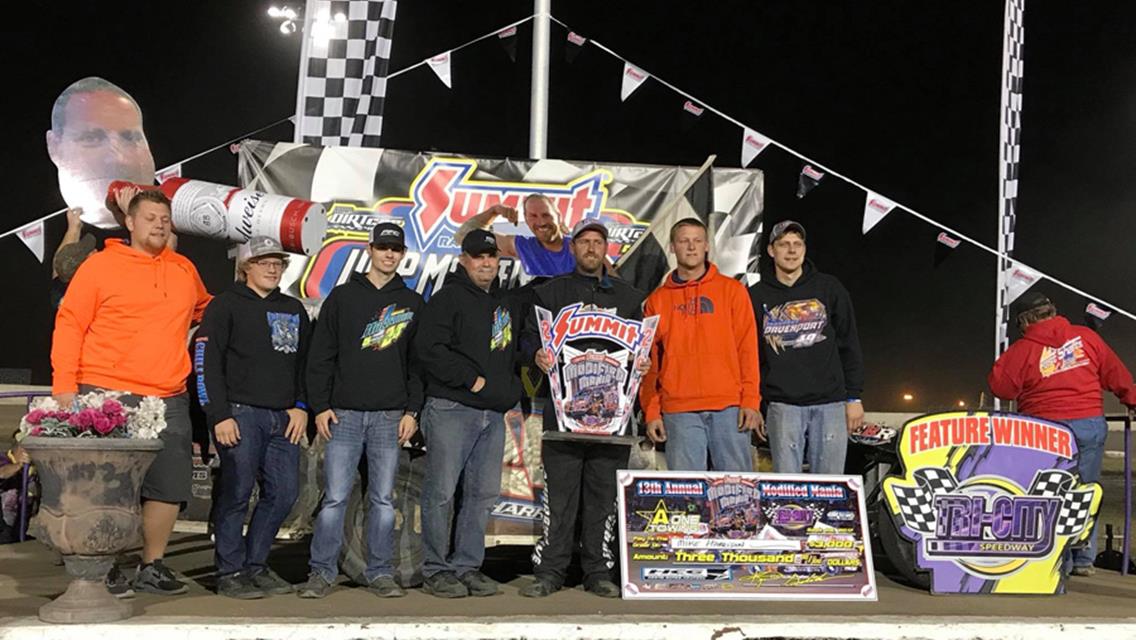 Harrison takes &#39;Modified Mania&#39; opener