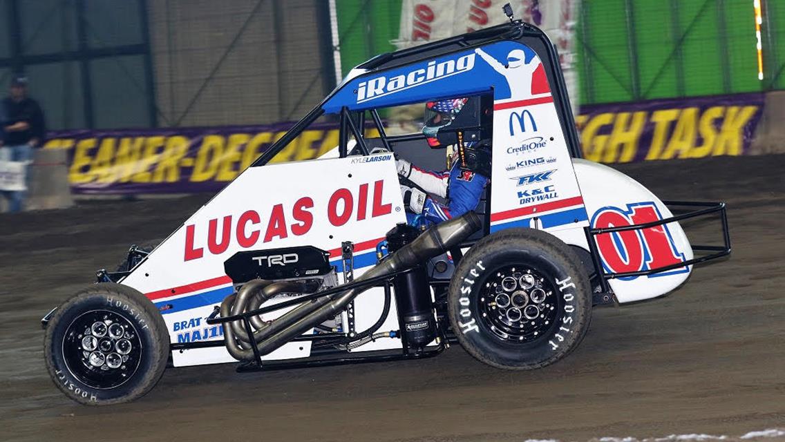 Kyle Larson Among Tuesday&#39;s Chili Bowl Entries