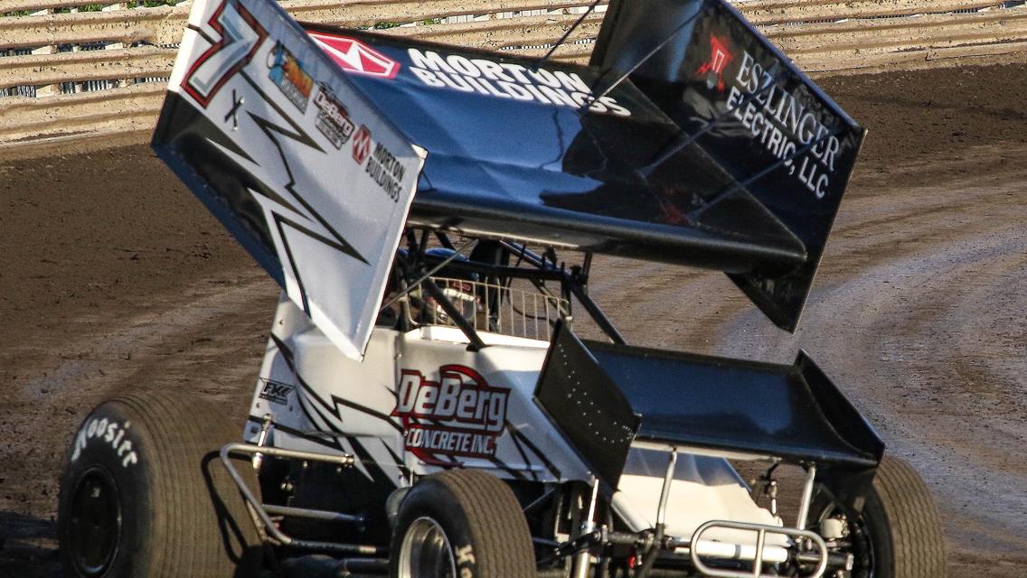 Henderson and Sandvig End First Season Together With Tough Luck at Lakeside Speedway