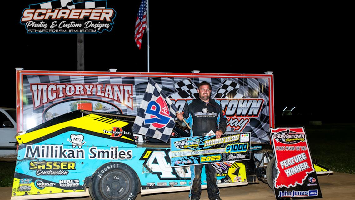 Brownstown Speedway (Brownstown, IN) – Hall of Fame Classic – August 5th, 2023. (Mark Schaefer photo)