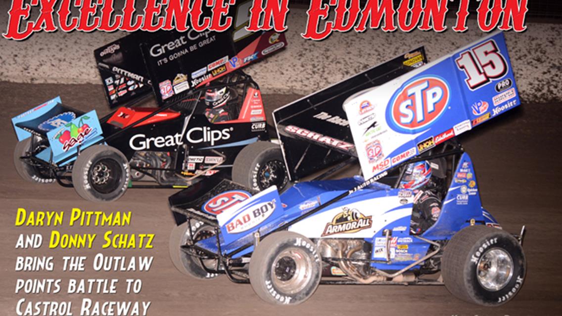 Daryn Pittman and Donny Schatz