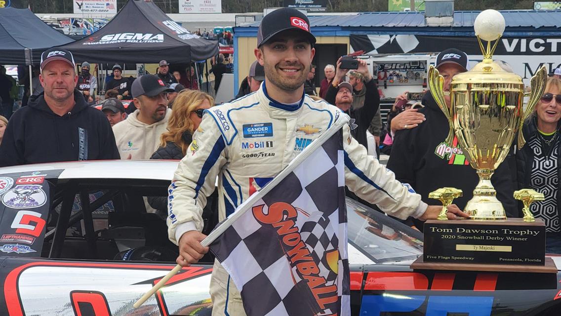 Ty Majeski wins 53rd Annual Snowball Derby