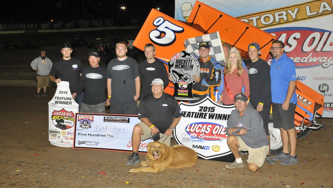 Brad Loyet Tops The Hockett/McMillin Memorial For The First Time