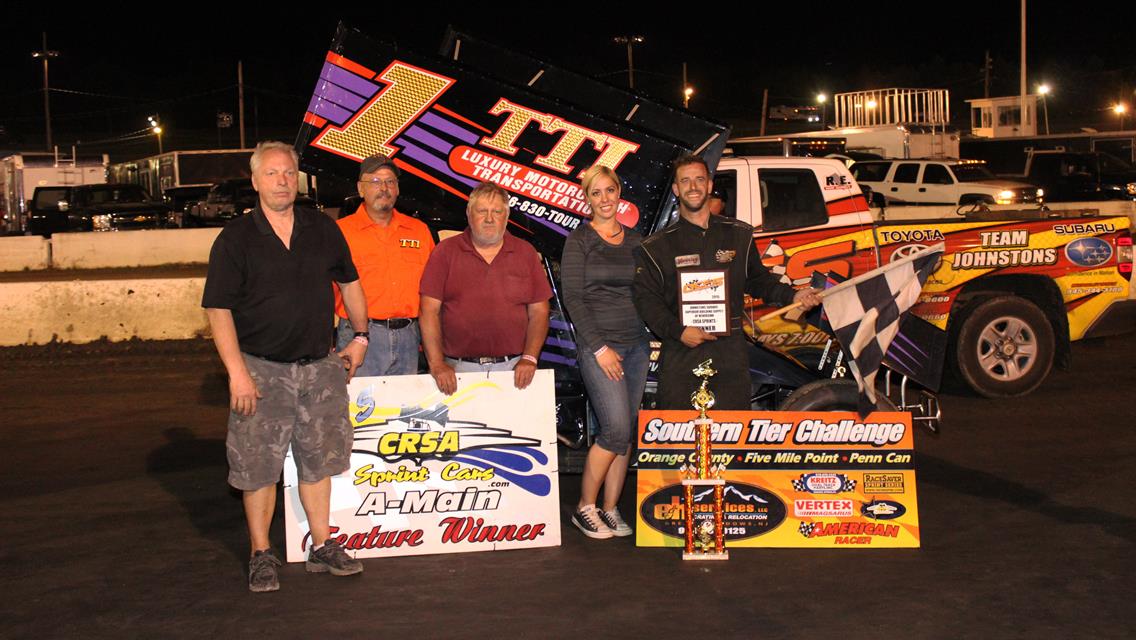 Brian Krummel Wins First Ever CRSA Feature at OCFS