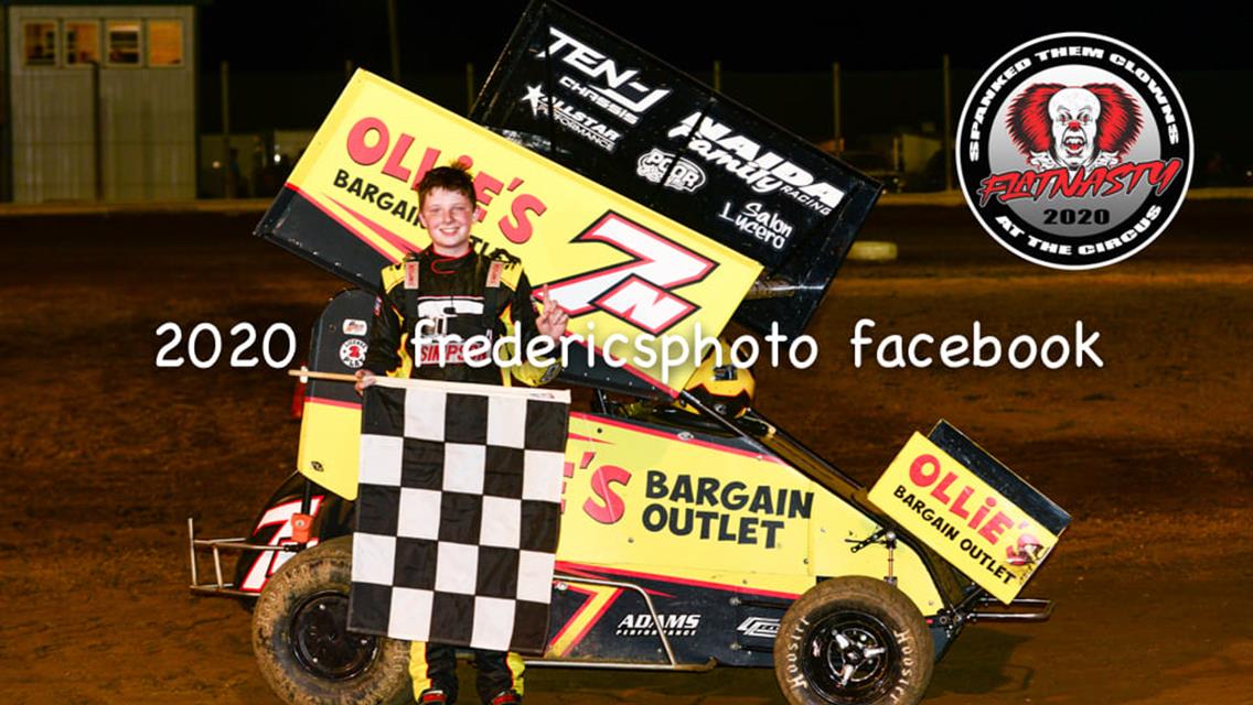 Naida, Rose, Setser, Posey and Perry Pick Up Lets Race Monday Wins at Circus City