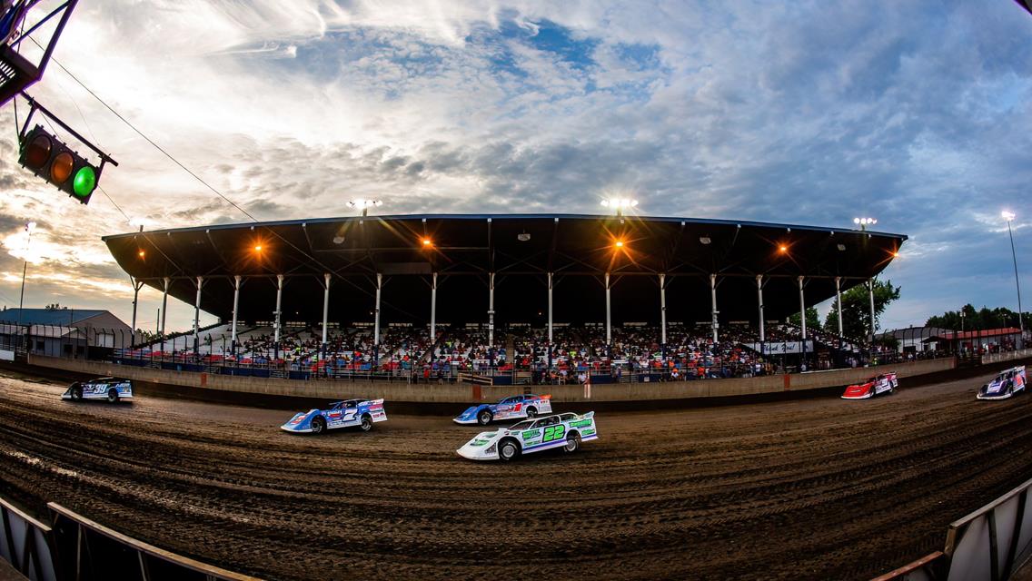 Davenport Speedway (Davenport, IA) – Lucas Oil Late Model Dirt Series (LOLMDS) – July 6th, 2022. (Heath Lawson photo)