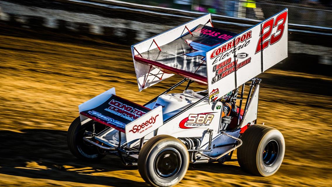 Bergman Bags Pair of Podiums During Fall Fling at Creek County Speedway