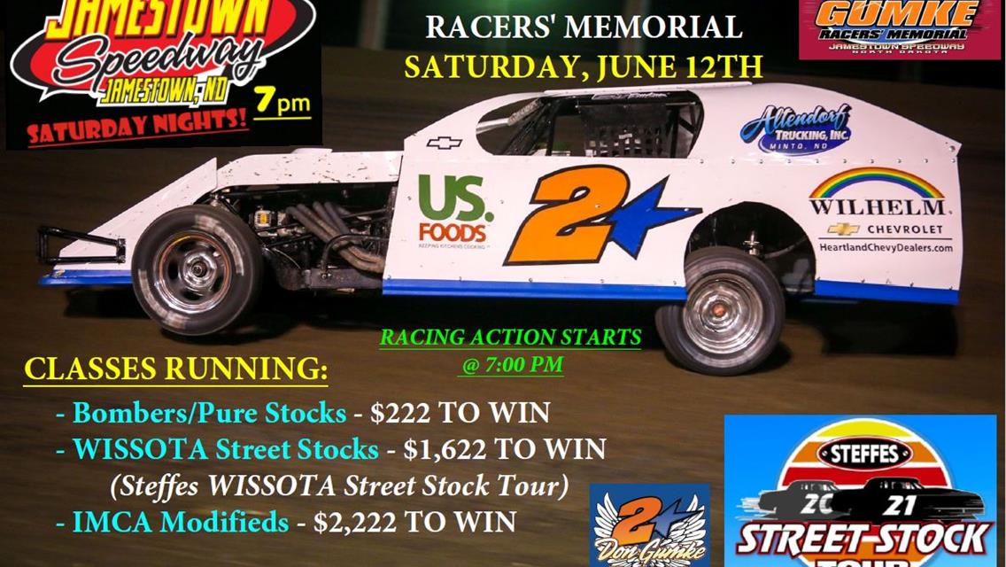 2nd Annual Don Gumke Racers Memorial - June 12th!