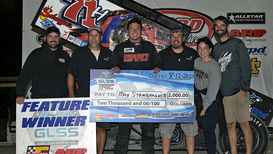 STAMBAUGH GOES TWO FOR TWO
