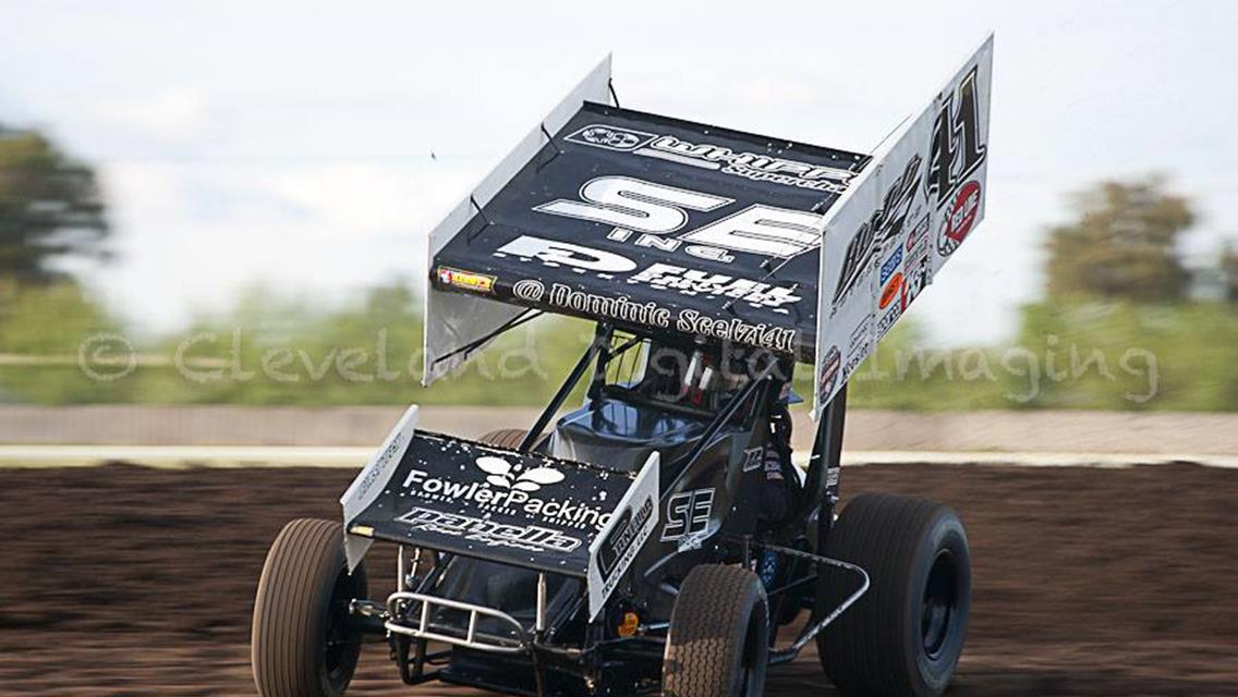 Scelzi Challenges for Top Five at Freedom 40 Before Late-Race Restart