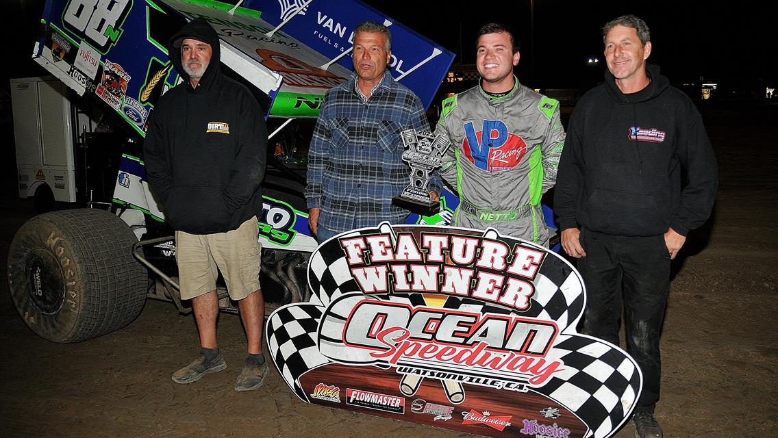 Netto wins an exciting Ocean Sprints main event on Friday