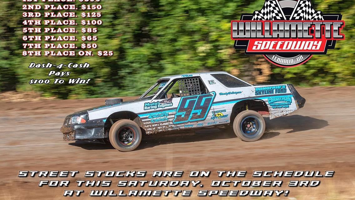 Street Stocks and Sport Mod Purses