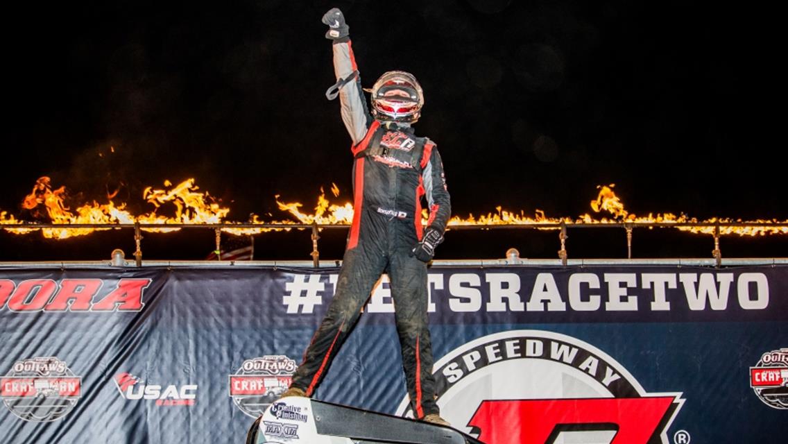 Boespflug a One-Hit Wonder No More; Records 2nd Career Win in Eldora&#39;s #LetsRaceTwo
