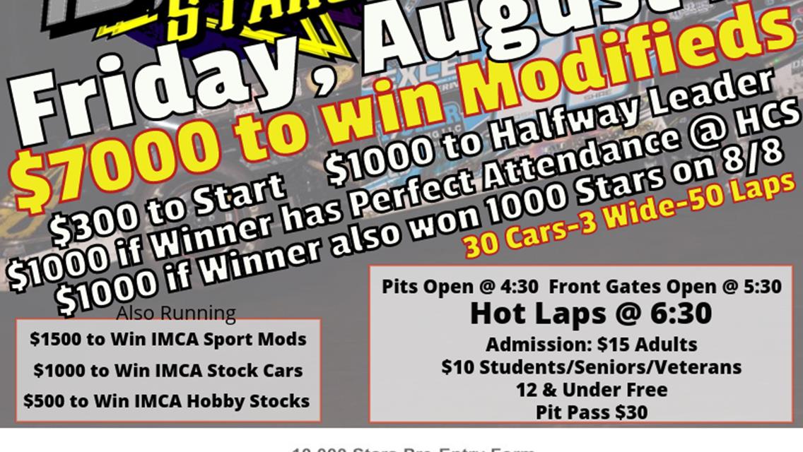 Berry Finally Gets Win During Modified Speedweek at Night of 10,000 Stars