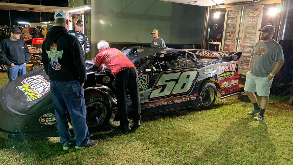12th-place finish in Jack Starrette Memorial at Modoc
