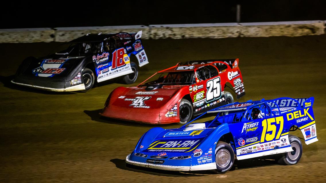 Deer Creek Speedway (Spring Valley, MN) – Lucas Oil Late Model Dirt Series – NAPA Auto Parts Gopher 50 – July 6th-8th, 2023. (Heath Lawson photo)