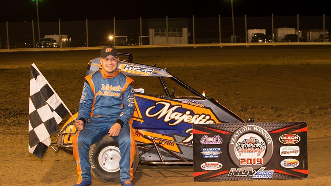Kirkman, Franklin, Ohara, Culp, Mitchell and Partridge Score Season Championship Night Wins at Circus City Speedway