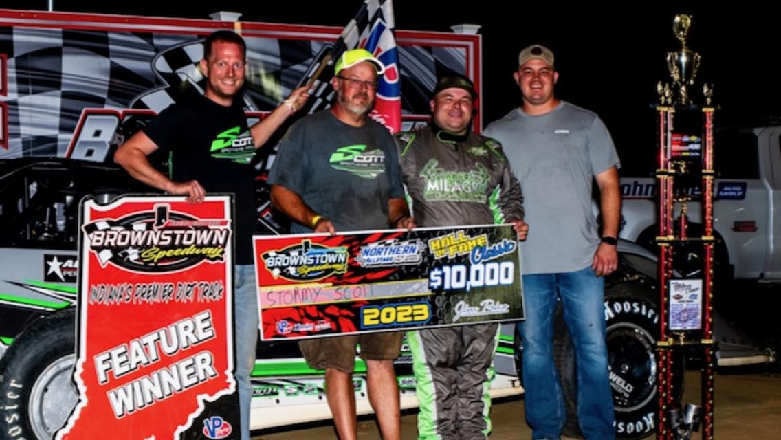 Brownstown Speedway (Brownstown, IN) – Northern Allstars Late Model Series – Hall of Fame Classic – August 5th, 2023. (Mark Schaefer photo)