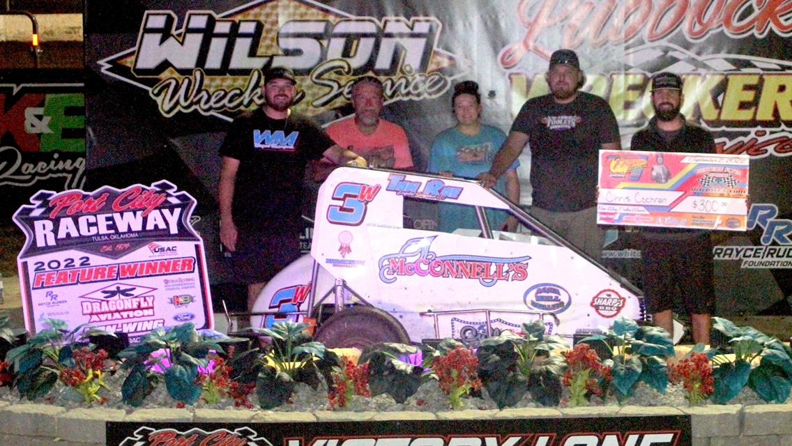 Flud, Cochran, and Blevins Take Lucas Oil NOW600 Pete Frazier Memorial Prelim Wins