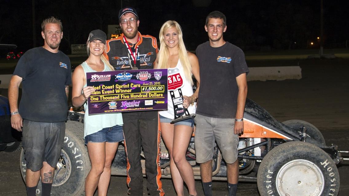 Richard Vander Weerd Last-Lap Victor at Kings