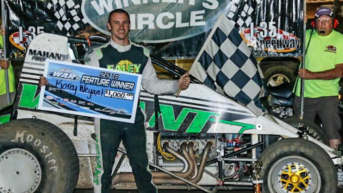 WEYANT WINS WAR AT I-35