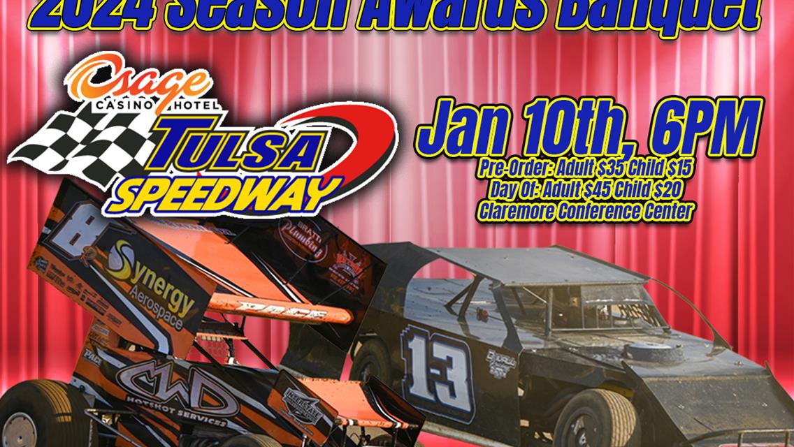 Top 10 Osage Casino &amp; Hotel Tulsa Speedway 305 Sprints to be recognized at Awards Banquet