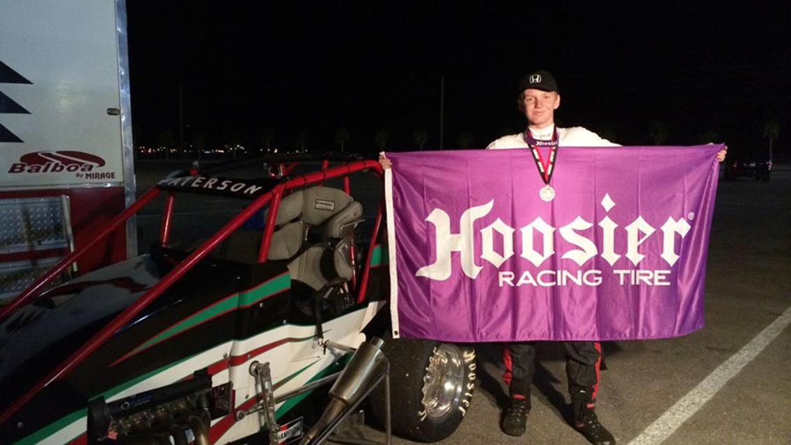 PATERSON EARNS 1ST USAC VICTORY AT LVMS