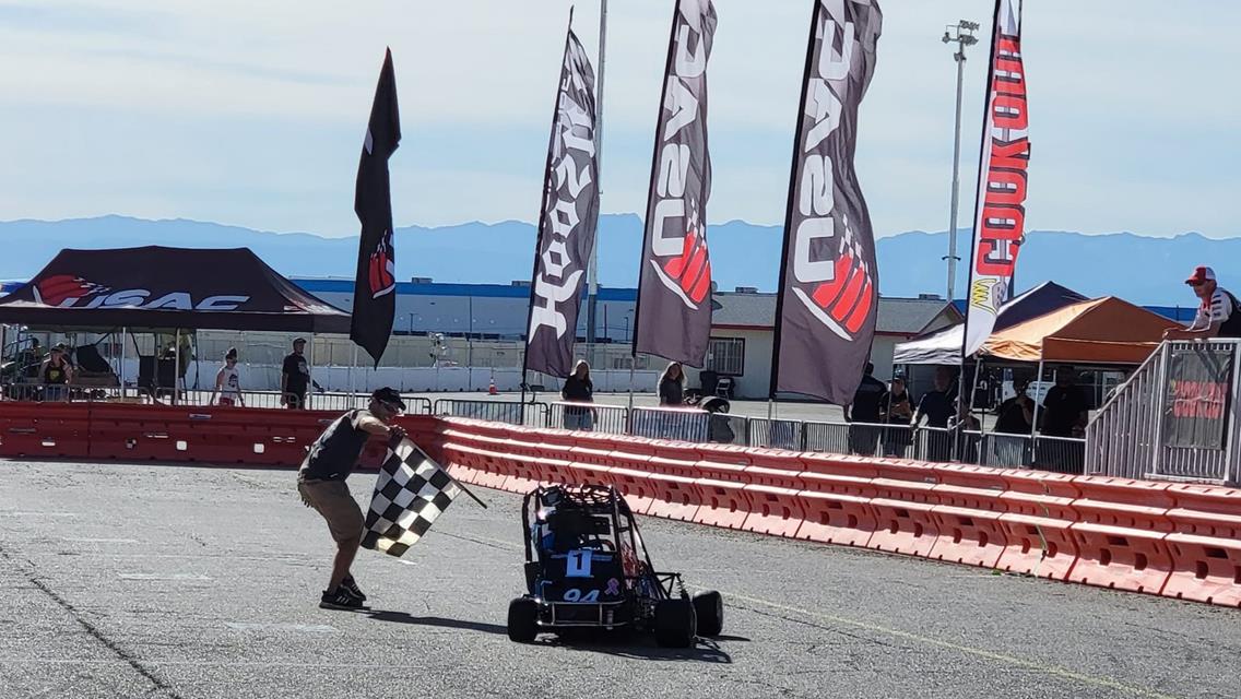 Vegas Baby!  Jack grabs two more checkers at USAC .25 National Event
