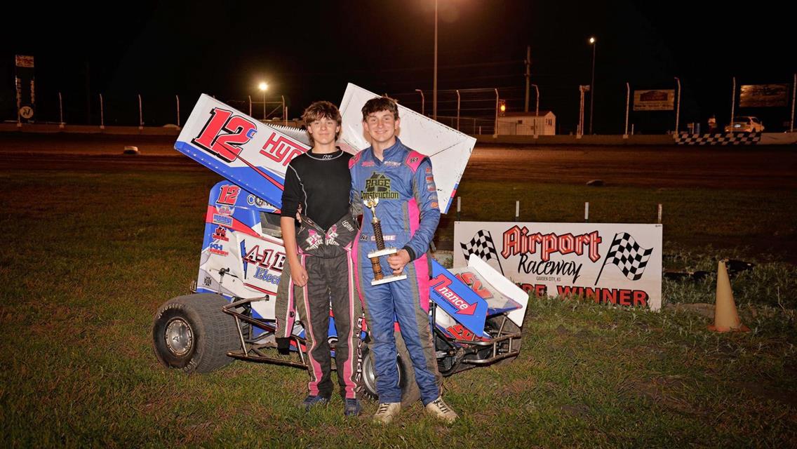 Spicola and Ernst Earn NOW600 Southwest Kansas Wins at Airport Raceway!