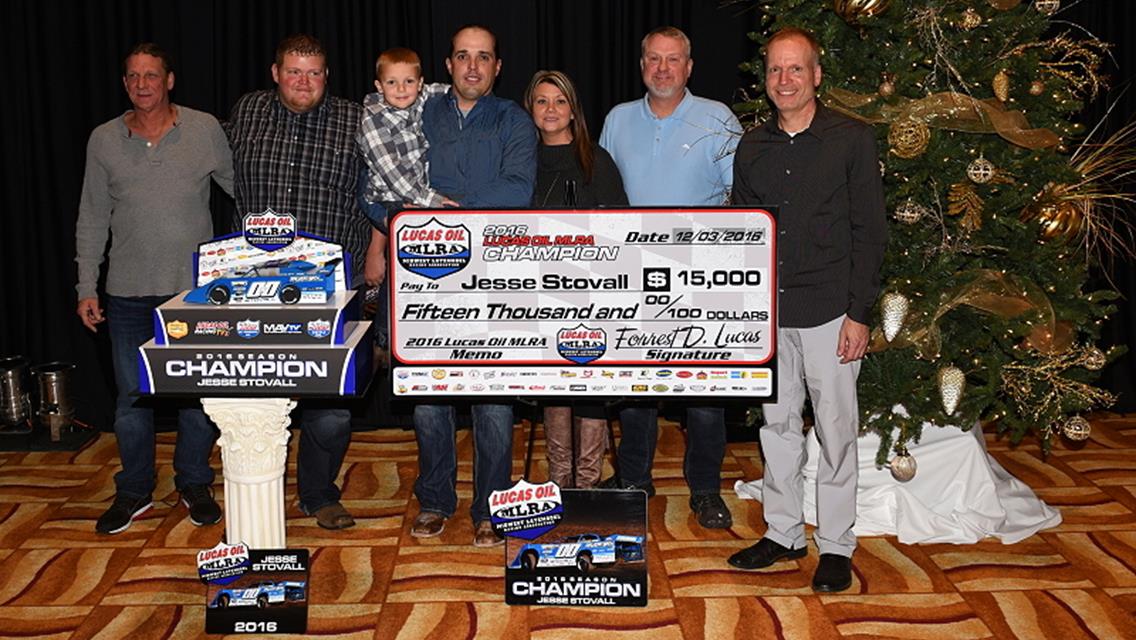 Stovall receives Lucas Oil MLRA championship awards