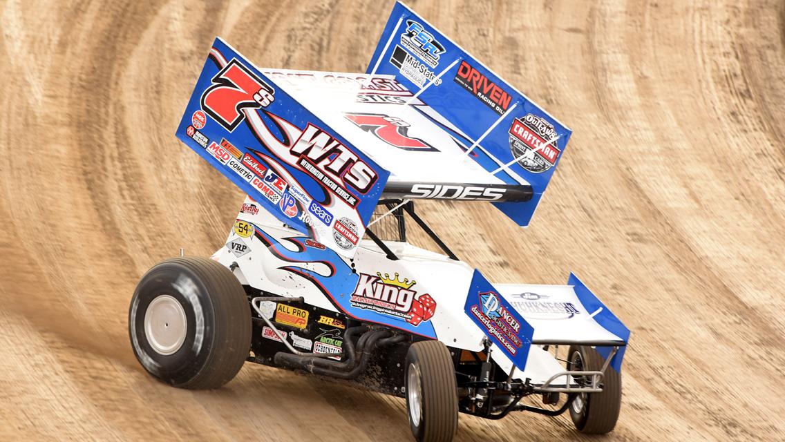 Sides Rebounds for Top 10 During Tuscarora 50 at Port Royal Speedway