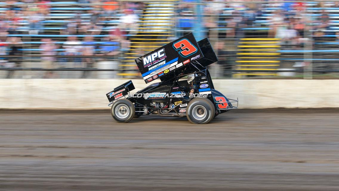 Action at Riverside International Speedway (West Memphis, Ark.) on July 16, 2022. *(Scott Frazier image)*
