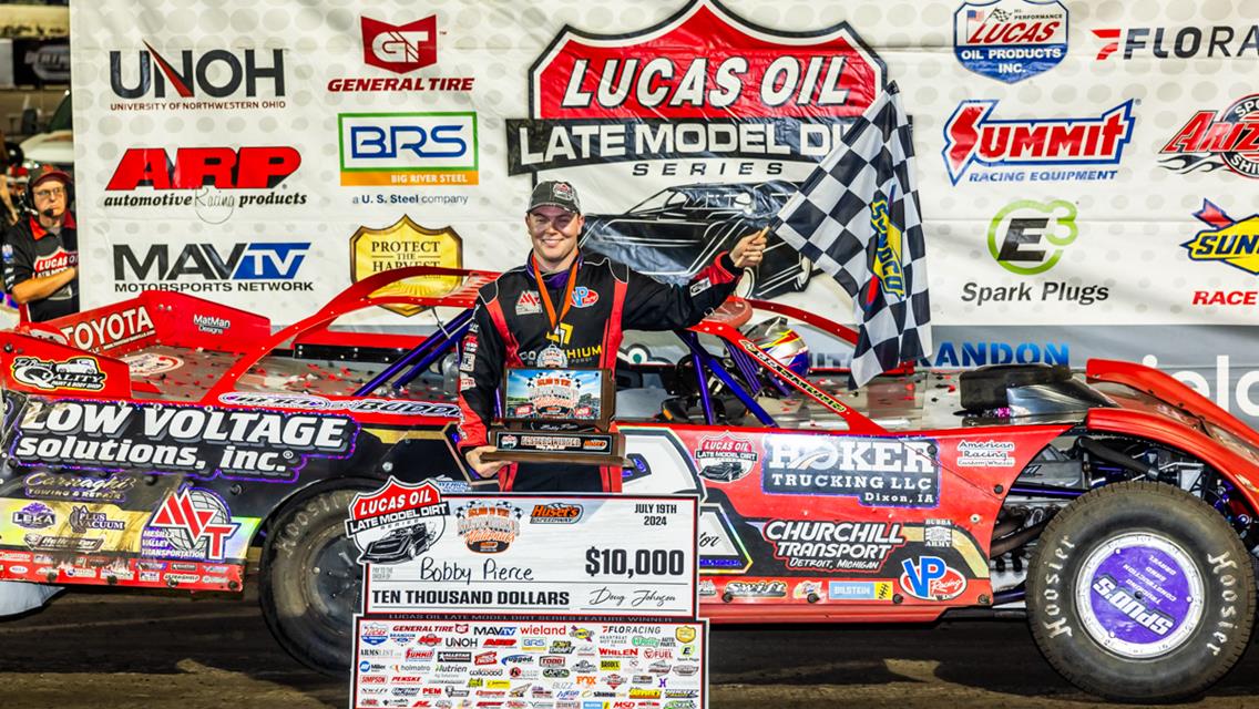 Pierce Goes Back-to-Back in Preliminary Action at Huset’s