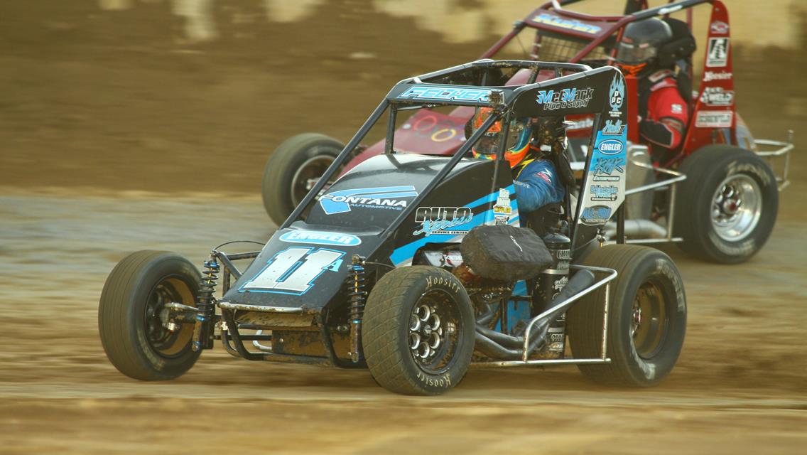 Felker Continues POWRi Lucas Oil National Midget Series Championship Chase