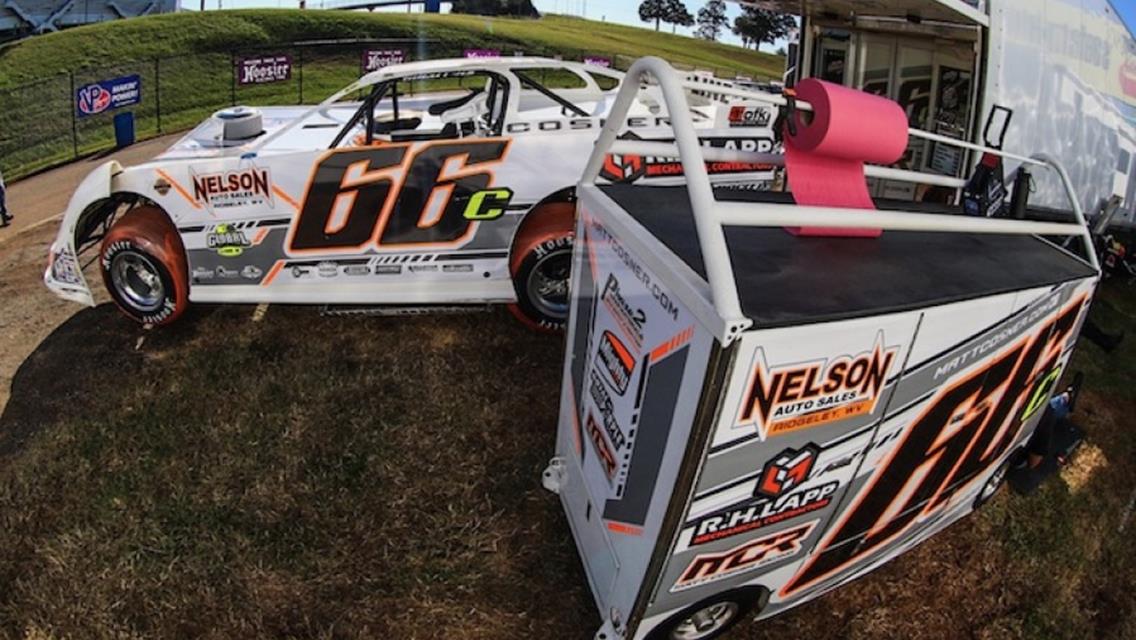Cosner attends the Last Call at the Dirt Track at Charlotte