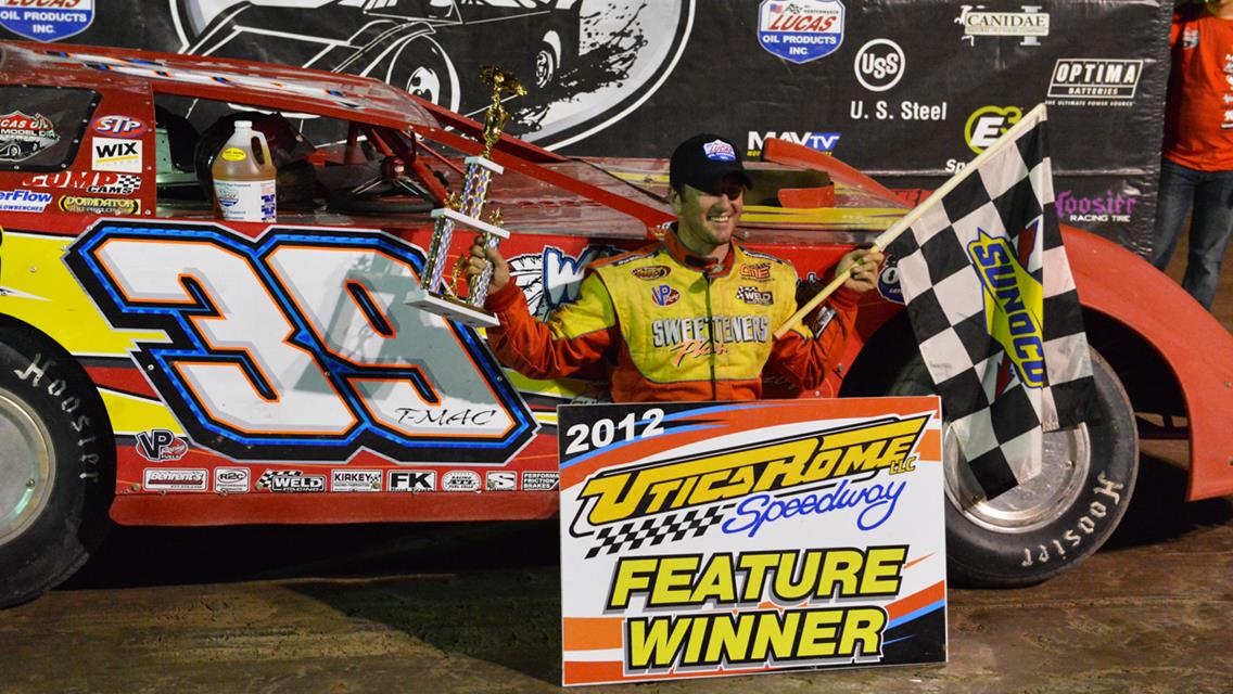 McCreadie Repeats in Lucas Oil Late Model Dirt Series Action at Utica-Rome