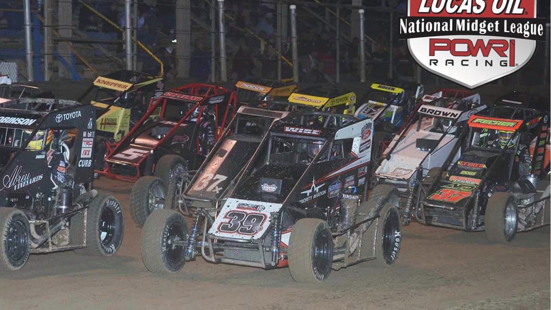 POWRi Lucas Oil National Midget League Releases 38 - Event 2018 Schedule